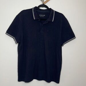 Everlane Black Polo Shirt